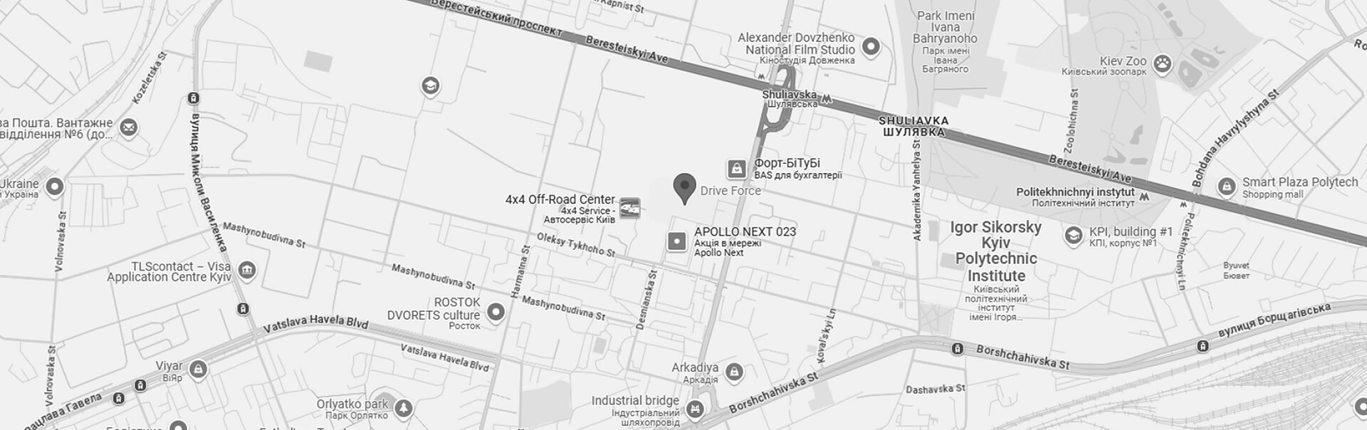 DriveForce Map
